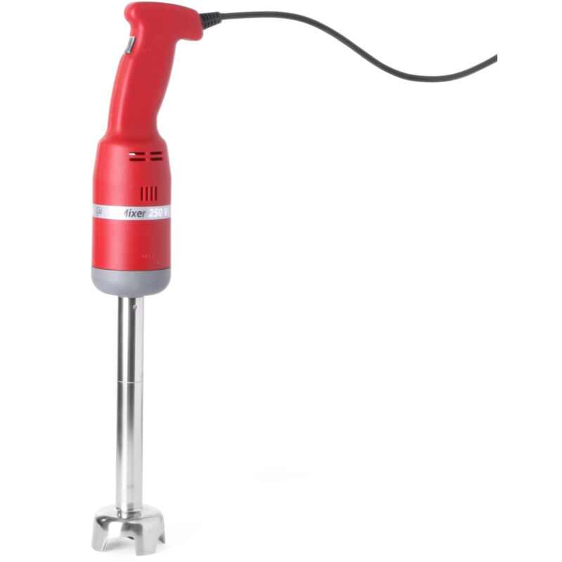 Mixeur Plongeant Professionnel HENDI - Puissance 500W, 4000-16000 Tr/min - Pied 400mm Acier Inox - Capacité Jusqu'à 80L - 10