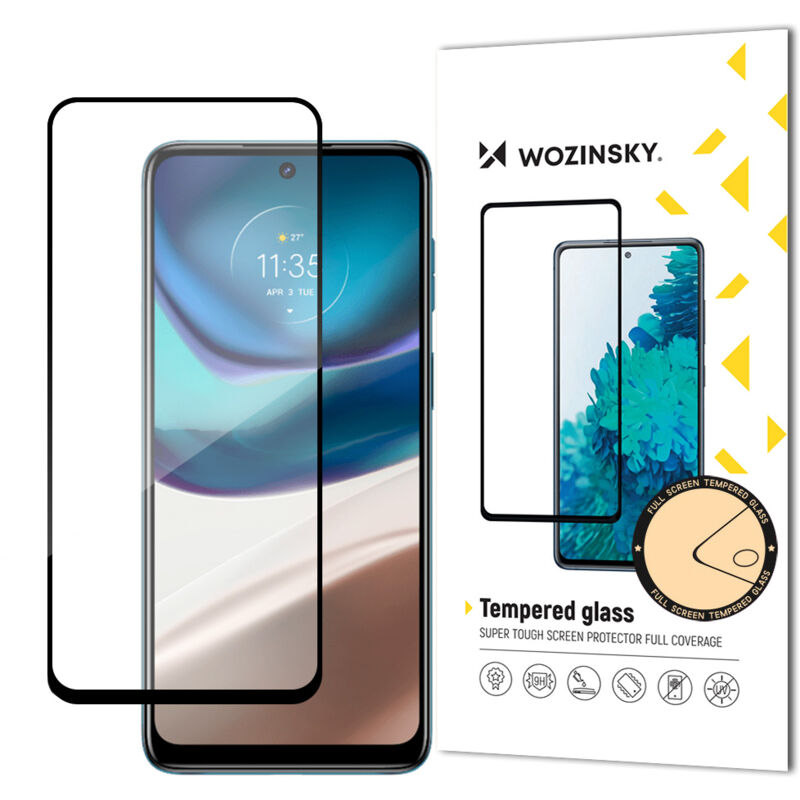 NEW'C Lot De 3, Verre Trempé Pour Motorola Moto G42, Film Protection écran - Sans Bulles D'air -Ultra Résistant (0,33mm HD Ultra Transparent) Dureté 9H Glass