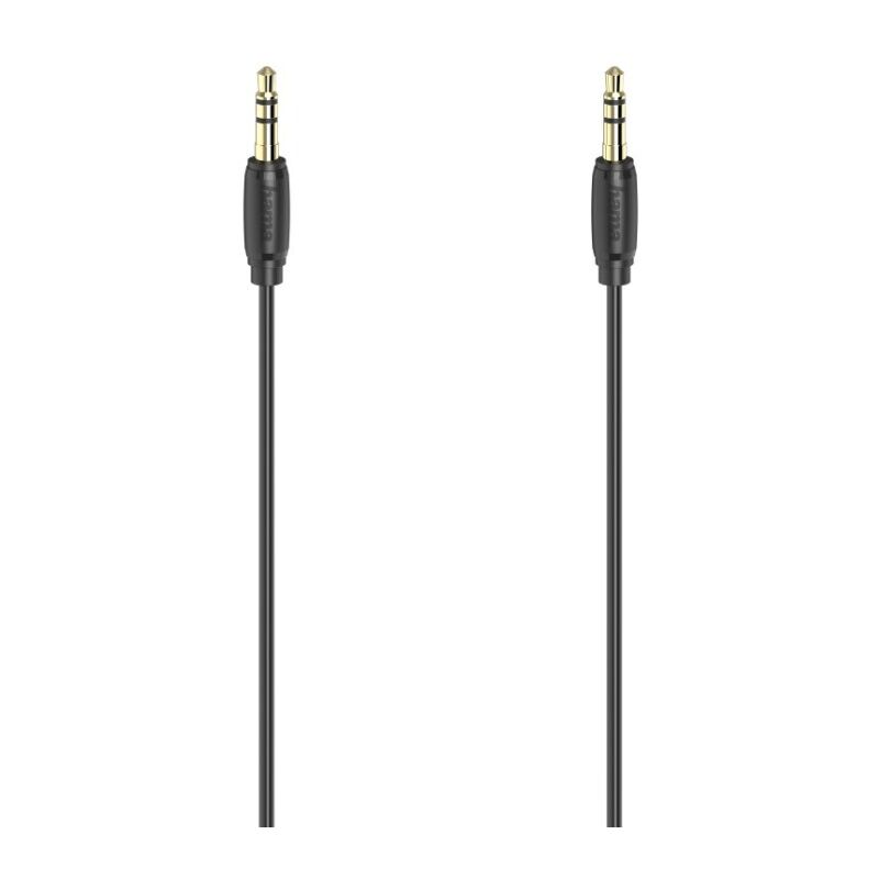 Hama Audiokabel Elite, 3,5 mm jack stereo   stereo, metaal, verguld, 0