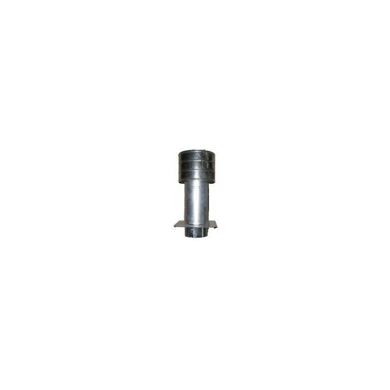 DÉFLECTEUR GALVANISÉ AVEC PLAQUE 120 MM - RDF DIAMÈTRE 120