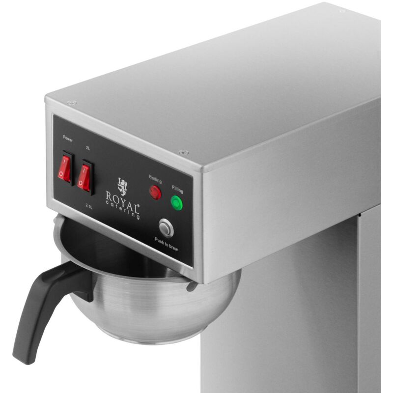 Royal Catering RC-CU20-2 Percolateur 20 L acier inoxydable Cafetière percolateur Pro cafetiere Percolateur à café Royal Catering RC-CU20-2 Percolateur 20 L acier inoxydable Cafetière percolateur Pro cafetiere Percolateur à café