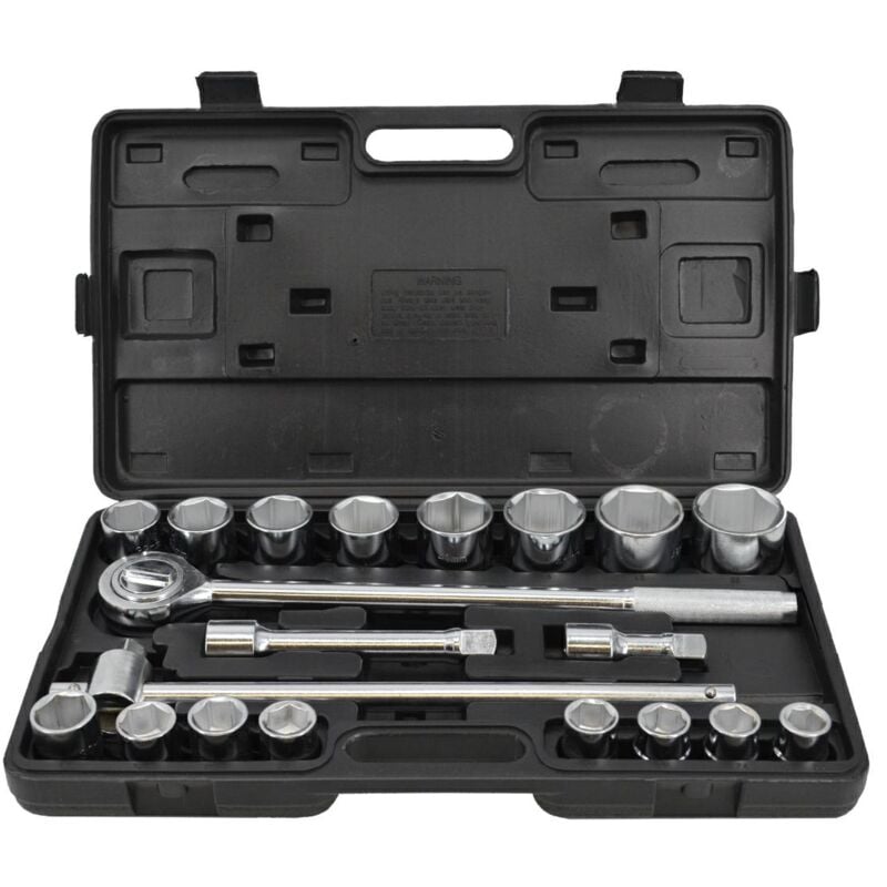 JEU DE CLÉS AWTOOLS 21 pièces. 3/4"/ BOÎTIER EN PLASTIQUE
