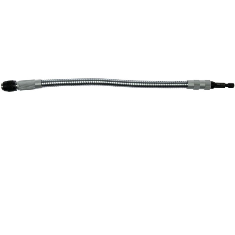 Silverline - Porte-embout Flexible 175 Mm Pour Accès Difficiles - 1/4" 6 Pans