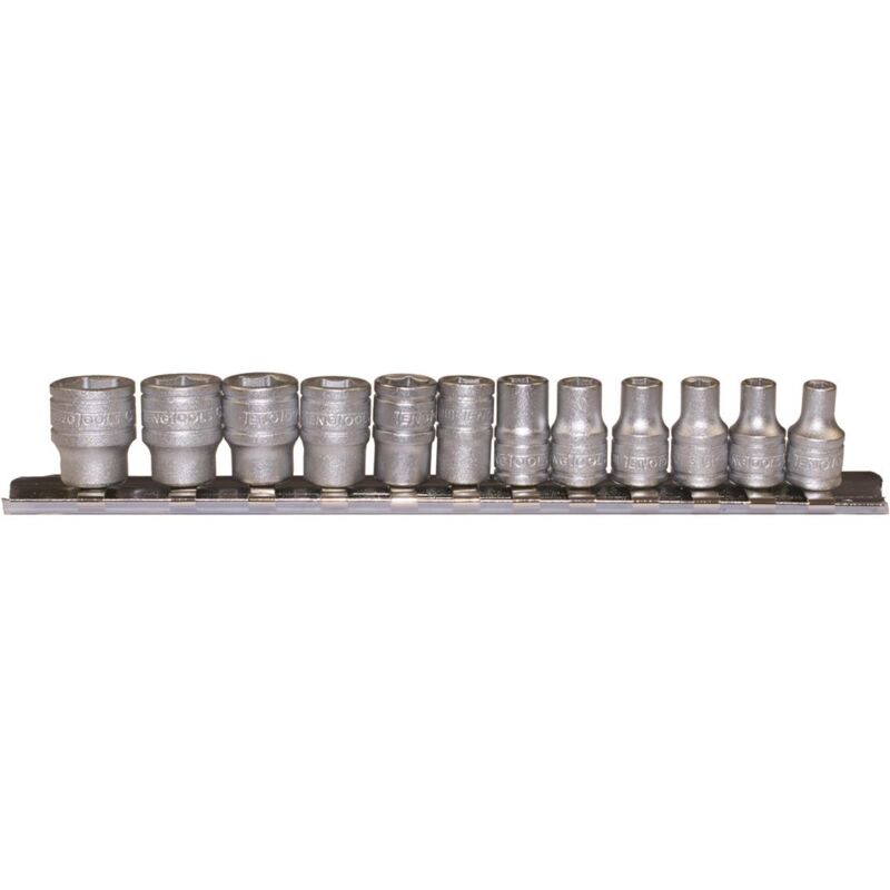 Teng Tools M1412 Jeu de douilles à tige carrée 1/4"