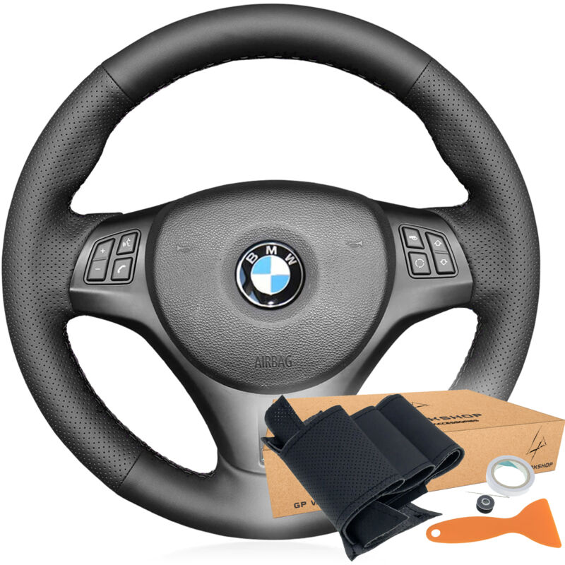 Volant BMW M-POWER Aplati - Pour Série E8x/E9x - Cuir Remis à Neuf - Garantie 24 Mois