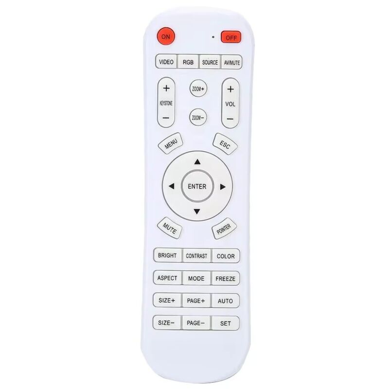Télécommande De Remplacement Pour Projecteur BenQ - Compatible W1070, MX570, TW535, TH682ST Et Nombreux Modèles