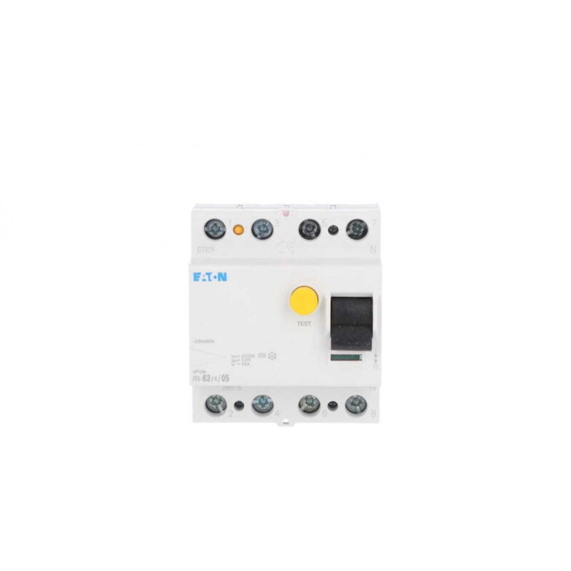 Disjoncteur différentiel 4P 63A 0,5A type AC PF663/4/05 286515 — free download