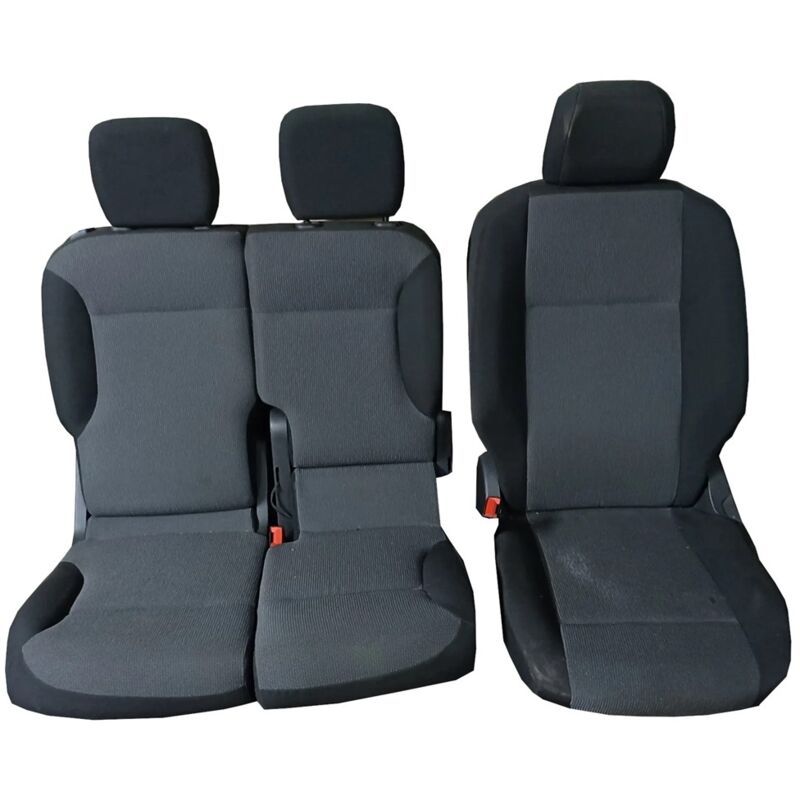 Housses De Sièges Universelles Pour Citroën Berlingo I, II, III - Modèle BE-2 Gris