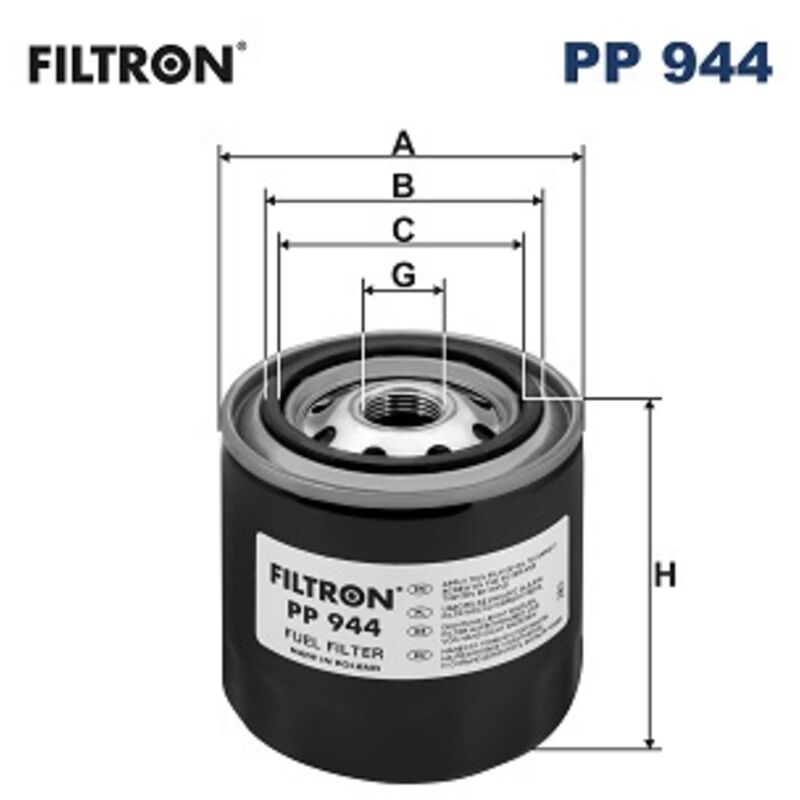 13327822499 Filtre à carburant COOPERSFIAAM FILTERS, Dr!ve+, FILTRON