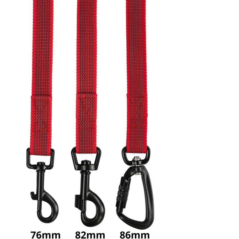 10 Housses En Mousse Pour Poignée De Laisse Chien - Antidérapantes, Confortables, 19 Cm, Noir