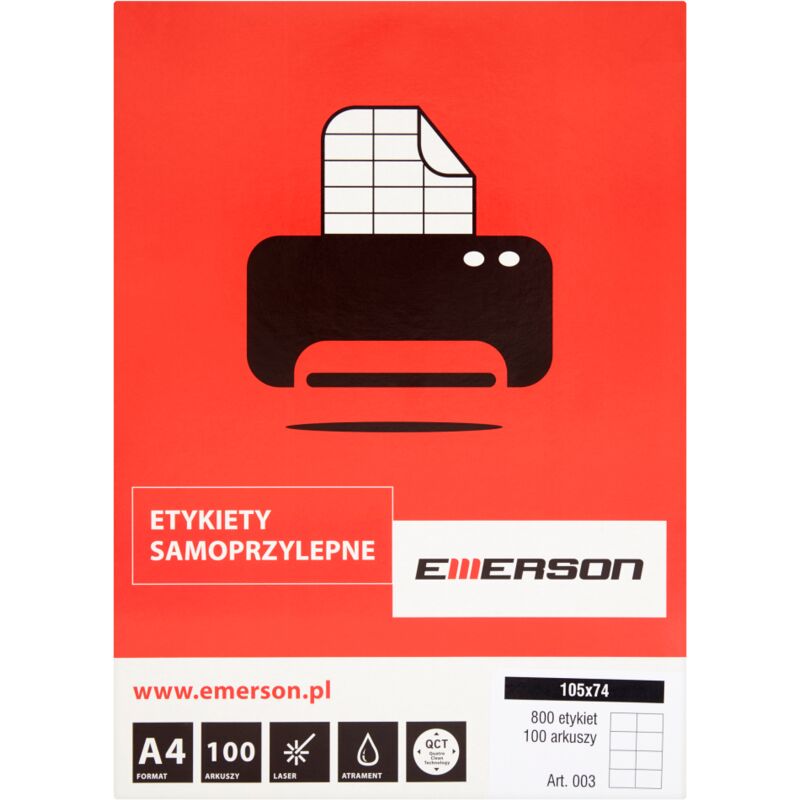600 étiquettes D'expédition Blanches 105x99 Mm - 100 Feuilles A4, 70g/m² - Pour Laser, Jet D'encre, Copieur
