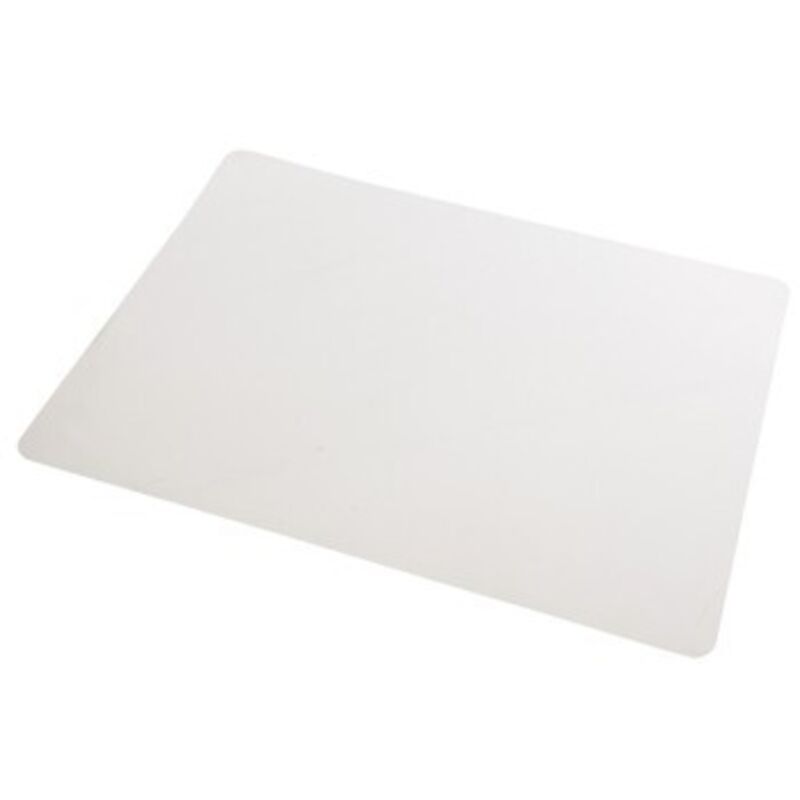 Nettoyage Facile Chiffon Humide Sous-Main De Bureau Transparent En Pvc - Couverture Rectangulaire En Sous-main Facile Nettoyer Transparent