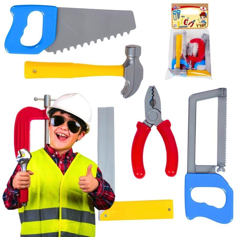 Kit d'outils pour enfants Kit d'outils 38 pièces avec sac à outils et tablier éducatif - Jeux - Jouets Kit d'outils pour enfants Kit d'outils 38 pièces avec sac à outils et tablier éducatif - Jeux - Jouets