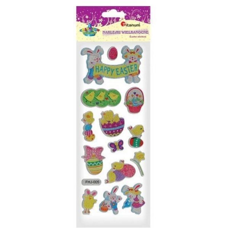 Baker Ross – Pack économique De 600 Autocollants De Pâques En Rouleaux, Activités Créatives Pour Enfants