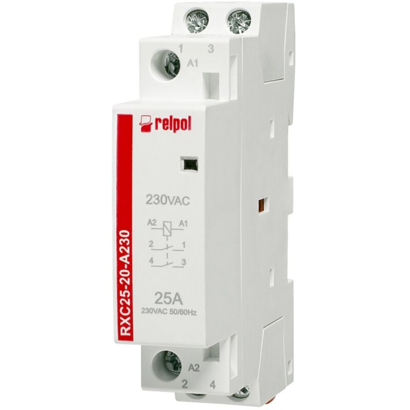 Contacteur Électrique Din Rail BCH8-25Z 24V 25A 2NO - Silencieux Et Compact Pour Automatisation