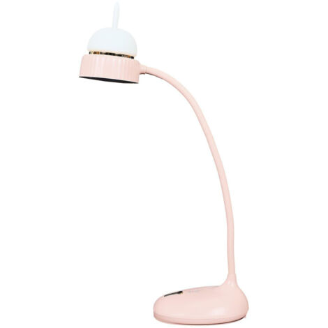 Lampe de bureau portable à LED rose en forme de chat (1/5)