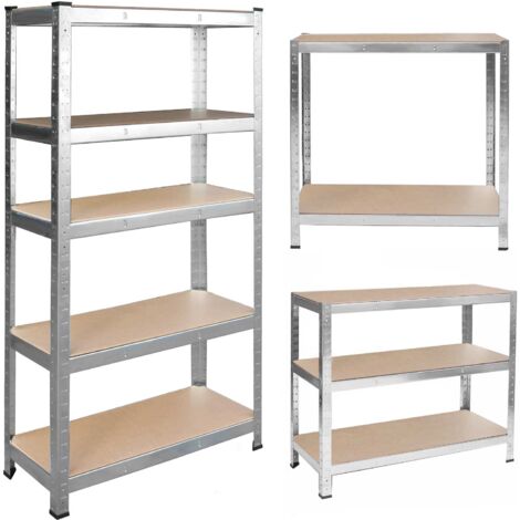 Etagère d'entrepôt en métal 205 x 120 x 45 Humberg 4850 (1/5)