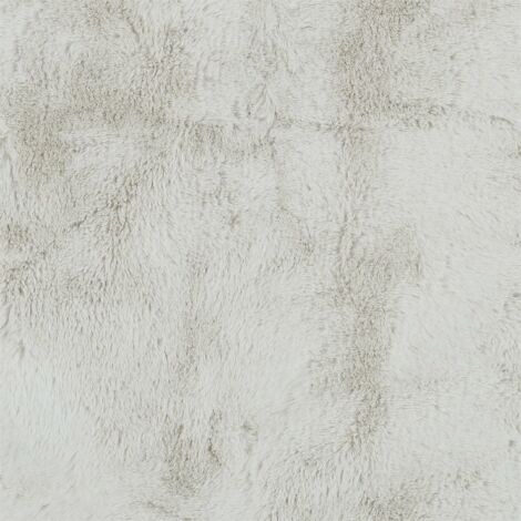 Tissu Fausse Fourrure Astrakan Caraculas - Blanc & Noir - 50x160 Cm - 350 G/m² - Oeko-Tex