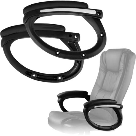Accoudoirs pour le fauteuil Porto, noir (1/5)