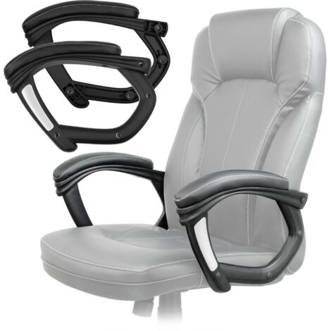 Lot de 2 accoudoirs en plastique résistant pour fauteuil relax 222 – Taille universelle – Réparation facile et rapide (1/2)