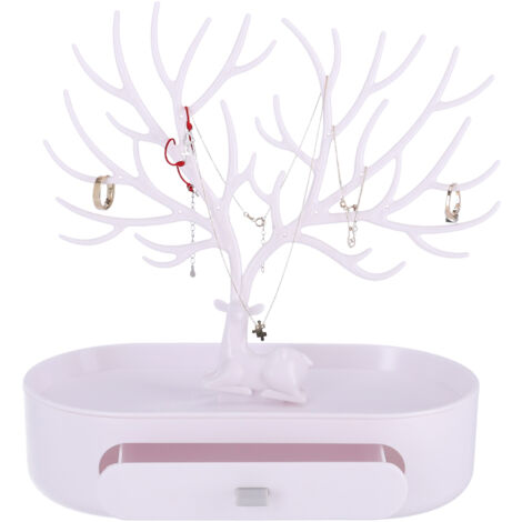 Statue Doigt D'honneur En Céramique - Support Rangement Bijoux, Blanc, 11,5 X 10 X 10 Cm - 10