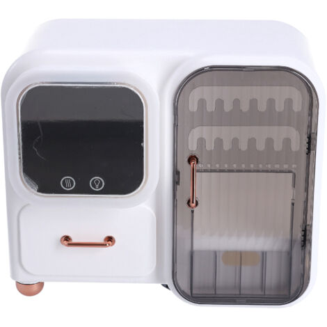 Organisateur, armoire pour cosmétiques, bijoux - blanc