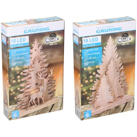 Décoration de Noël 35cm 10LED