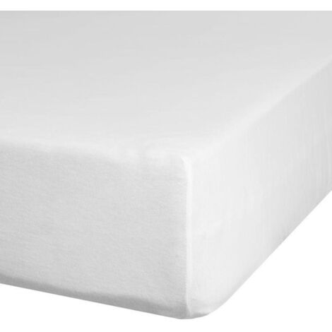 DRAP HOUSSE NOVA3 140 X 200 X 30 CM BLANC