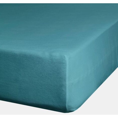 DRAP HOUSSE NOVA3 140 X 200 X 30 CM TURQUOISE