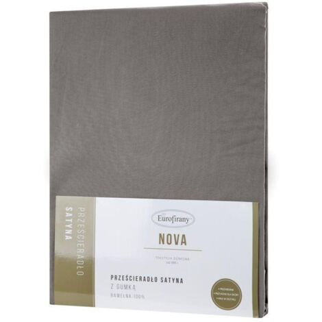 DRAP HOUSSE NOVA3 140 X 200 X 30 CM GRIS