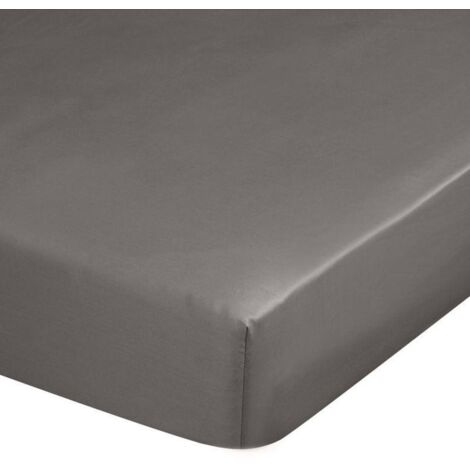 DRAP HOUSSE NOVA3 140 X 200 X 30 CM GRIS