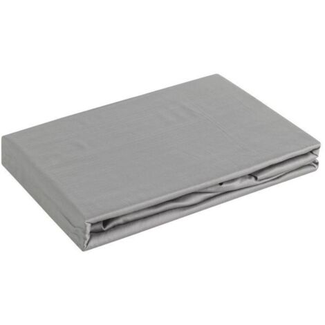 DRAP HOUSSE NOVA3 140 X 200 X 30 CM ACIER