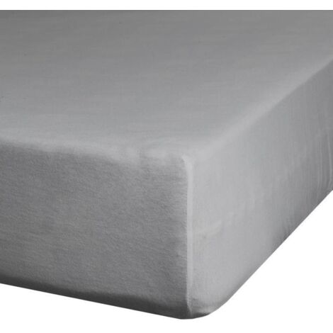 DRAP HOUSSE NOVA3 140 X 200 X 30 CM ACIER