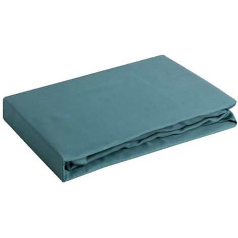 DRAP HOUSSE NOVA3 140 X 200 X 30 CM TURQUOISE