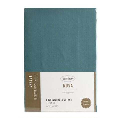 DRAP HOUSSE NOVA3 140 X 200 X 30 CM TURQUOISE