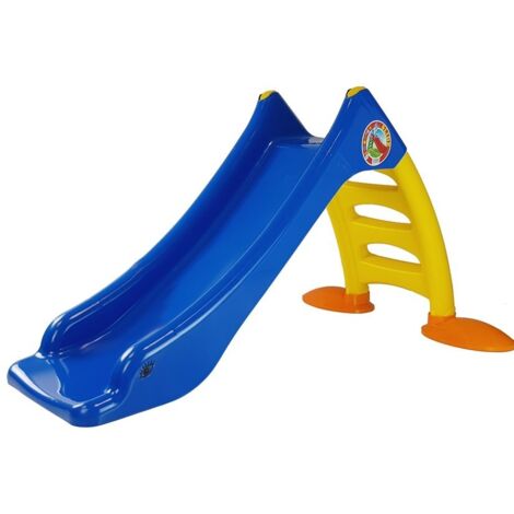 Toboggan Dolu My First Slide - Pour Enfants 2 Ans+ - Bleu Et Vert - Intérieur/Extérieur - 72x133x45cm