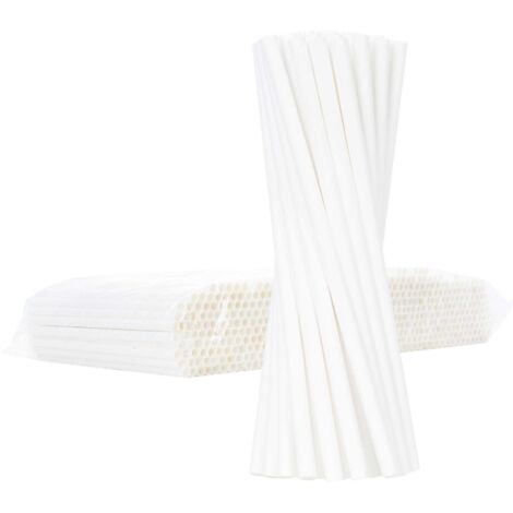 Lot De 500 Mini Pailles En Papier 10,2 Cm - Pailles Écologiques Pour Dégustation Et Échantillons