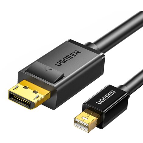 Câble Mdp Mâle Mâle Câble Mini DisplayPort Vers DisplayPort 1.2 De 3m - Câble Adaptateur Mini DisplayPort Vers DisplayPort 4K X 2K UHD - MDP2DPMM3M Cable Apple