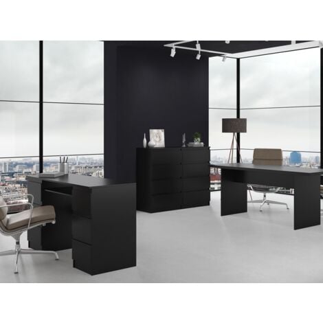 Commode Malwa M8/120, NOIR