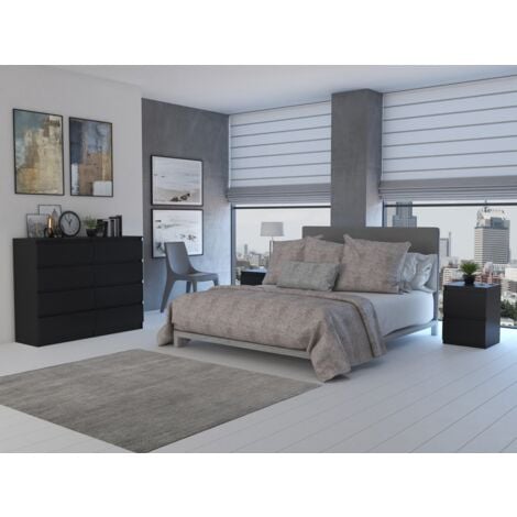 Commode Malwa M8/120, NOIR
