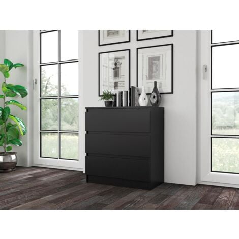 Commode Malwa M3, NOIR