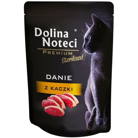 Nourriture humide pour chats stérilisés Dolina Noteci Premium Duck - 85 g (1/2)