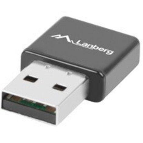 Carte réseau sans fil Lanberg USB mini N300 avec 2 antennes internes (1/3)