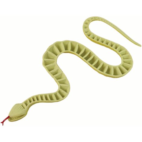 Serpent élastique Réaliste MAKFORT - Jouet Farce Et Accessoire Halloween - Caoutchouc Souple Non Toxique