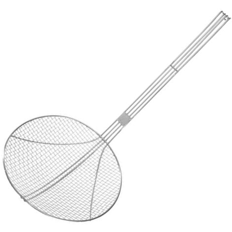 Passoire, passoire pour friture à l'huile, en acier inoxydable. 240 mm - Hendi 640807