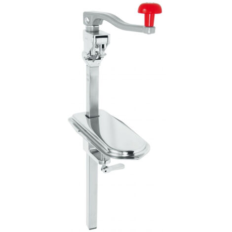 Ouvre-boîte Mural HENDI 690000 - Inox, Longueur 550 Mm, Fixation Par Vis, Pour Boîtes Jusqu'à 400 Mm