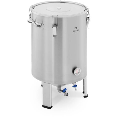 Fermenteur à bière en cuve de fermentation en acier inoxydable de 60 l (1/5)