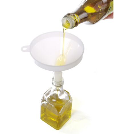 Entonnoir de cuisine en polyprépylène pour bouteilles. 100mm Hendi 567616