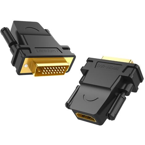 Adaptateur HDMI femelle - DVI mâle FHD 60 Hz noir