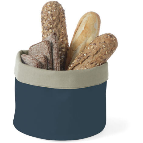 Sac À Pain En Jean Textile Avec Cordon-Taille S-Diamètre : 16 Cm-Panier